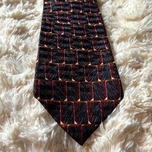 ✨OSCAR DE LA RENTA✨ Mens block patterned necktie.